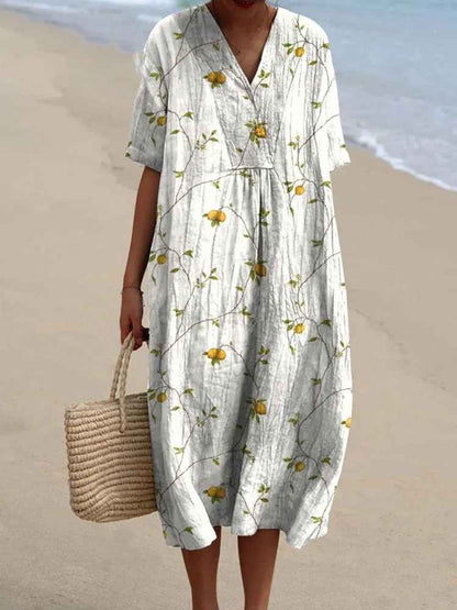 Van Elst Mode® | Sommerbrise Bedrucktes Kleid