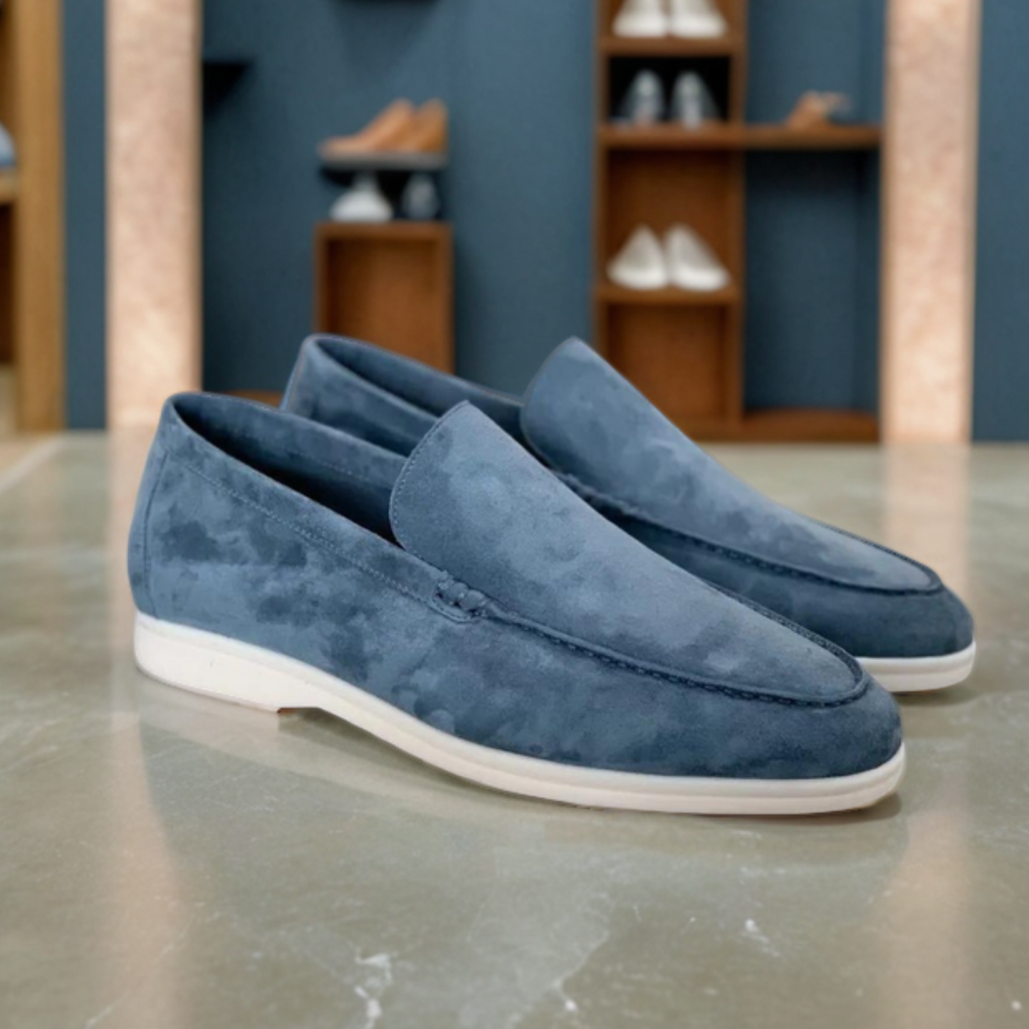 Premium Wildleder Slipper