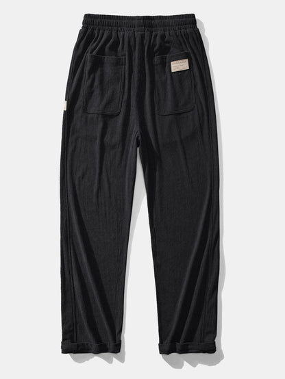 Quarter Zip Corduroy Raglan Ärmel Sweatshirt & Gerade Bein Corduroy Hose