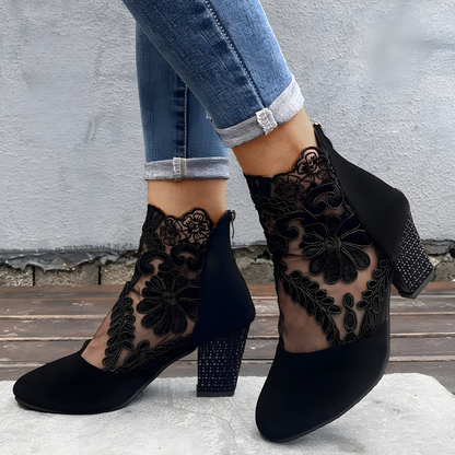 ELENA - Stilvolle atmungsaktive orthopädische Stiefeletten