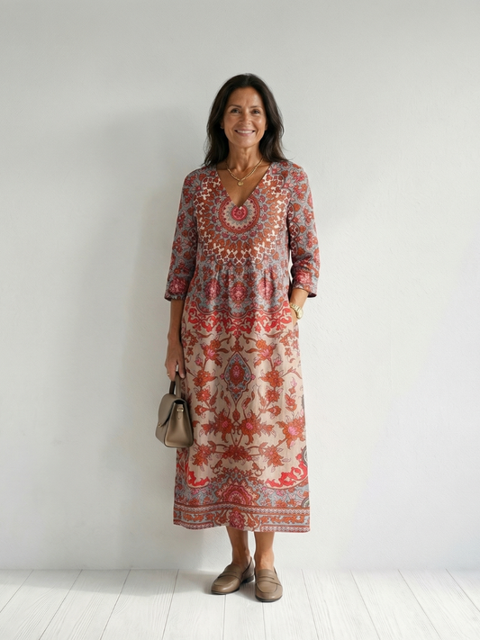 Annelie | Ausgewogenes Midi-Kleid
