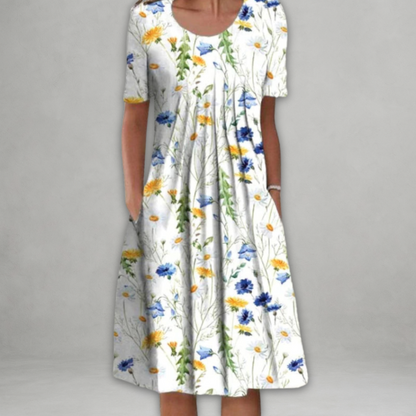 Eira™ – Baumwollkleid mit Bauchbedeckung
