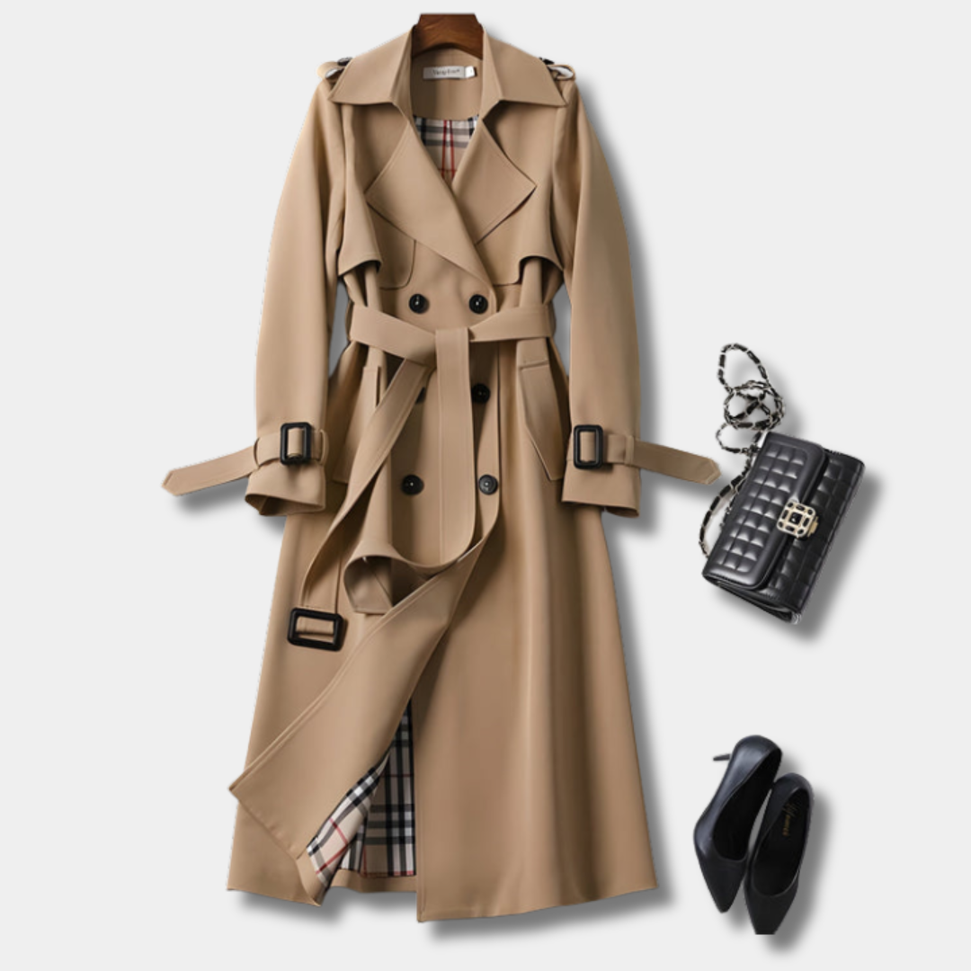 Cosyra™ - Trench-coat Chic et Élégant