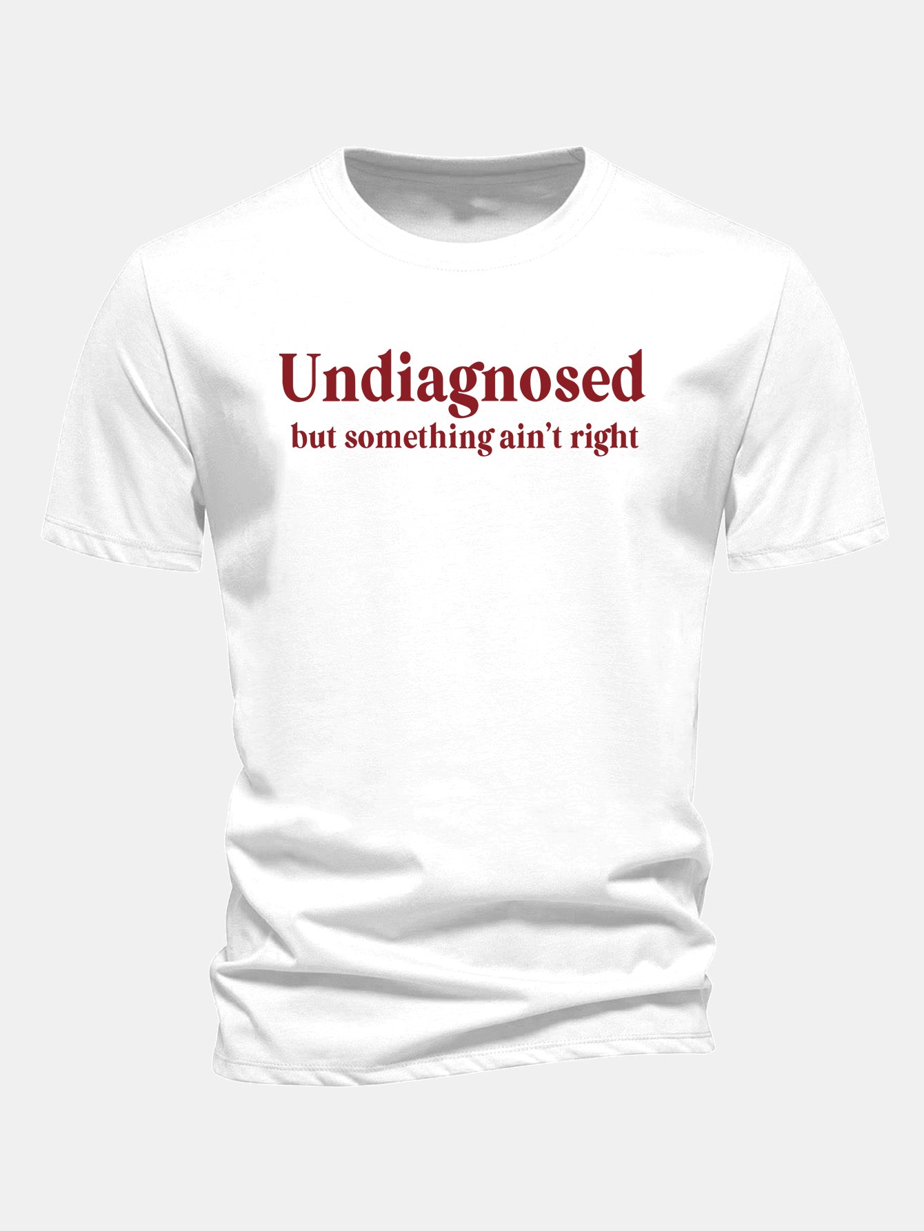 Regulär geschnittenes T-Shirt mit undiagnostiziertem Druck