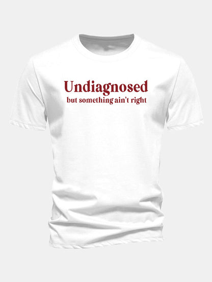 Regulär geschnittenes T-Shirt mit undiagnostiziertem Druck