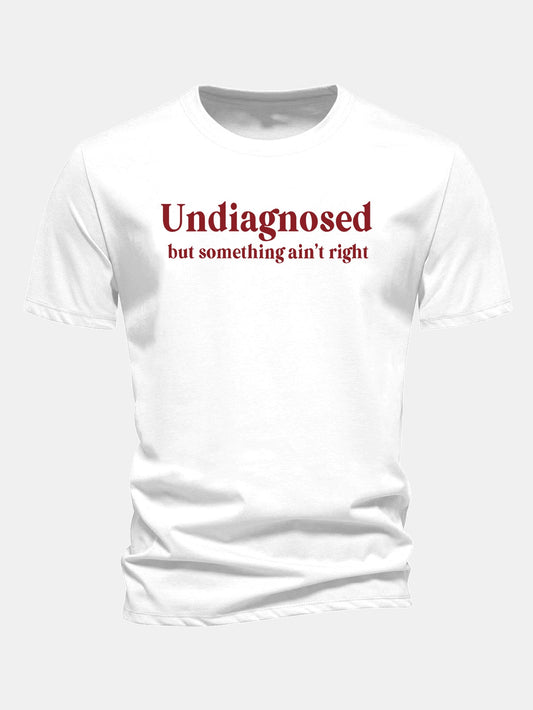 Regulär geschnittenes T-Shirt mit undiagnostiziertem Druck