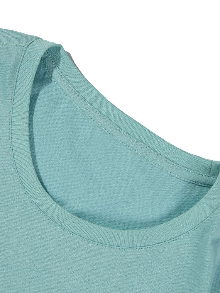 100% Baumwolle Basic T-Shirt