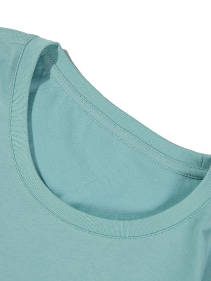 100% Baumwolle Basic T-Shirt