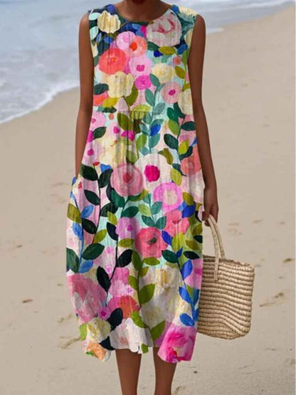 Van Elst Mode® | Bedrucktes Sommerkleid