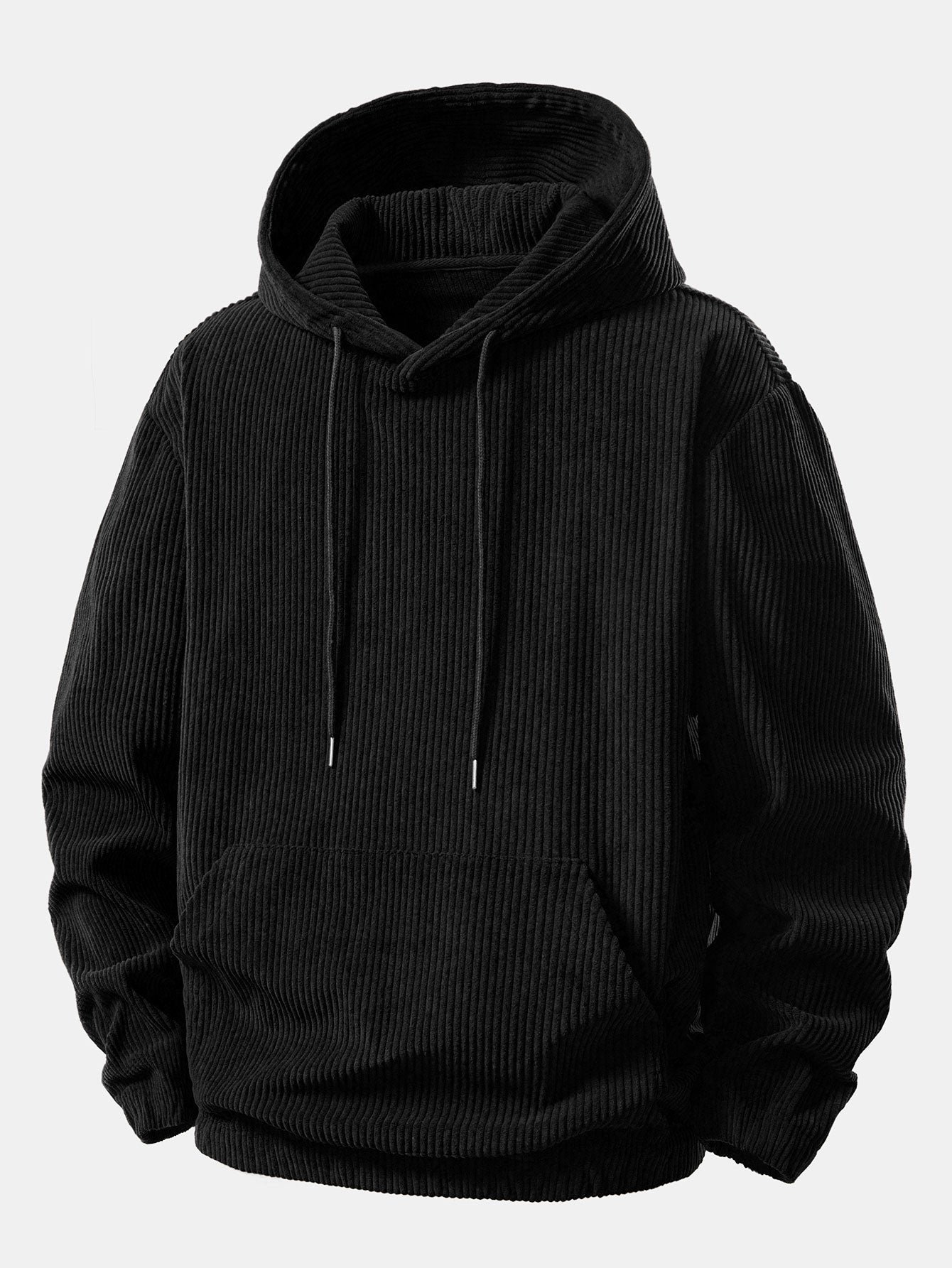 Corduroy-Hoodie mit Kängurutasche & Corduroy-Jogginghose