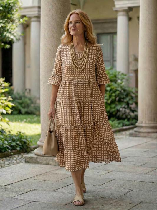 Siena | Leichtes Midi-Kleid