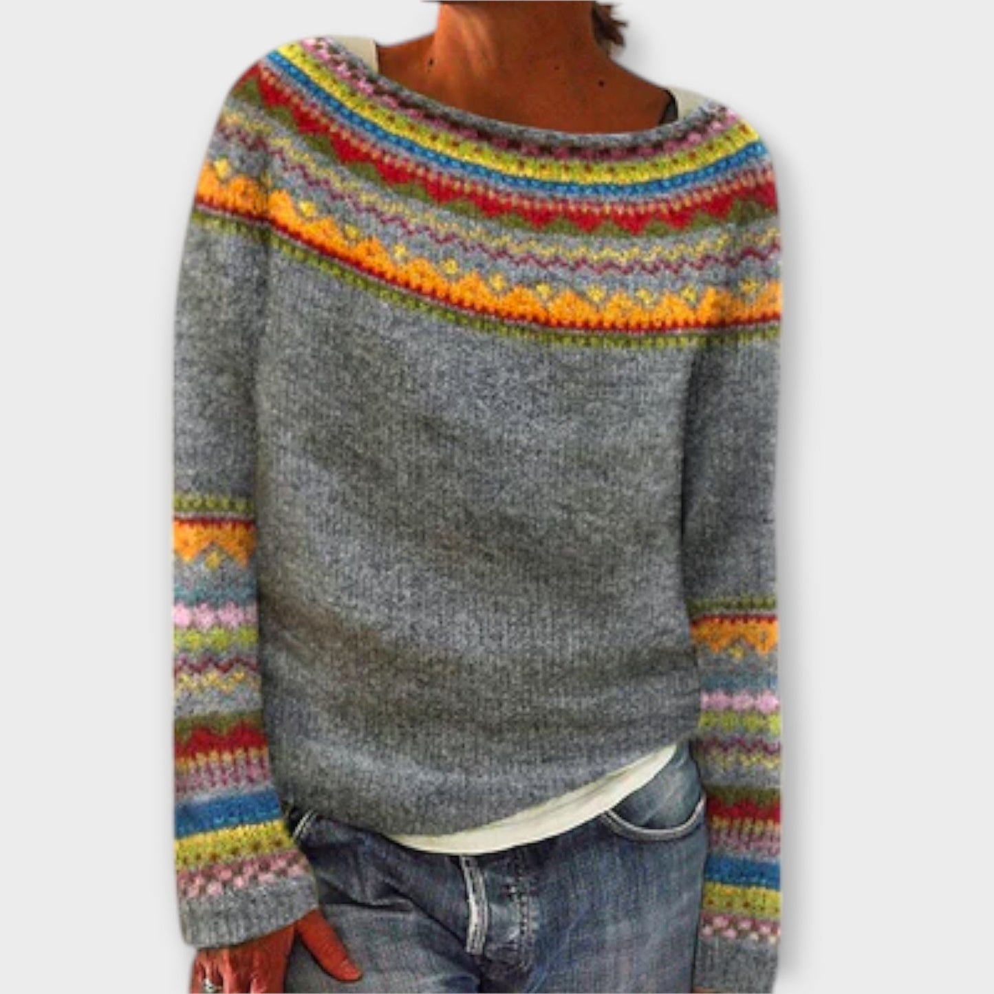 AlpenNord™ | Vintage Strickpullover für Damen
