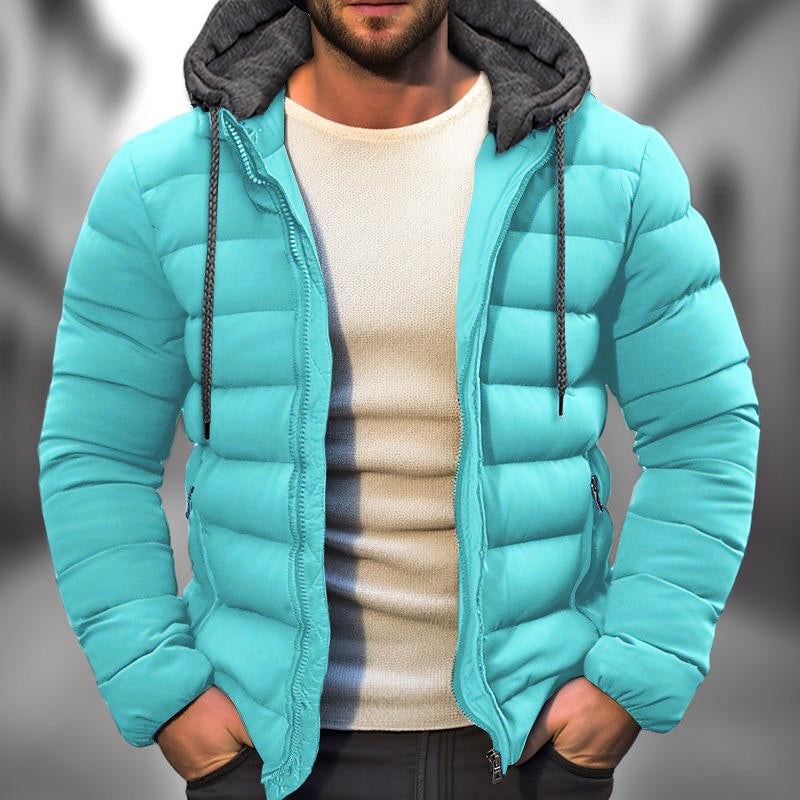 AlpenNord™ | Gesteppte Kapuzenjacke für Herren