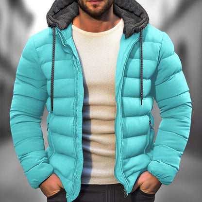 AlpenNord™ | Gesteppte Kapuzenjacke für Herren