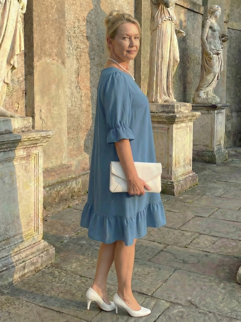 Daven | Kleid mit sanften Rüschen