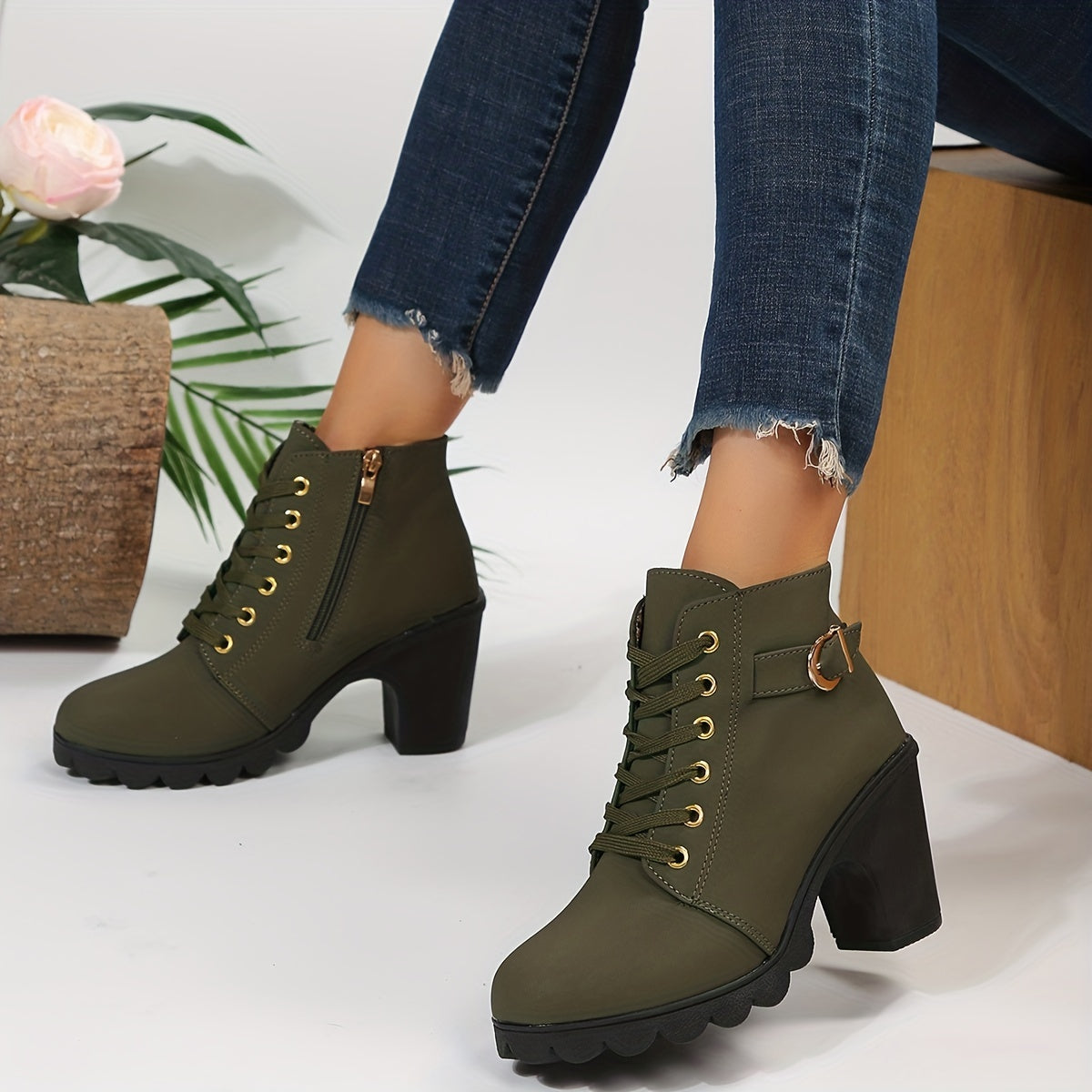 Lucy™ Stylische Stiefeletten