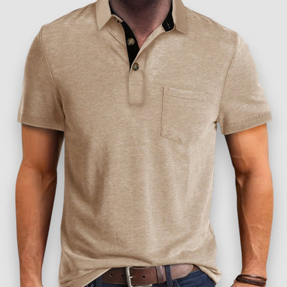 Riven | Durchgeknöpftes Herren Polo-Shirt