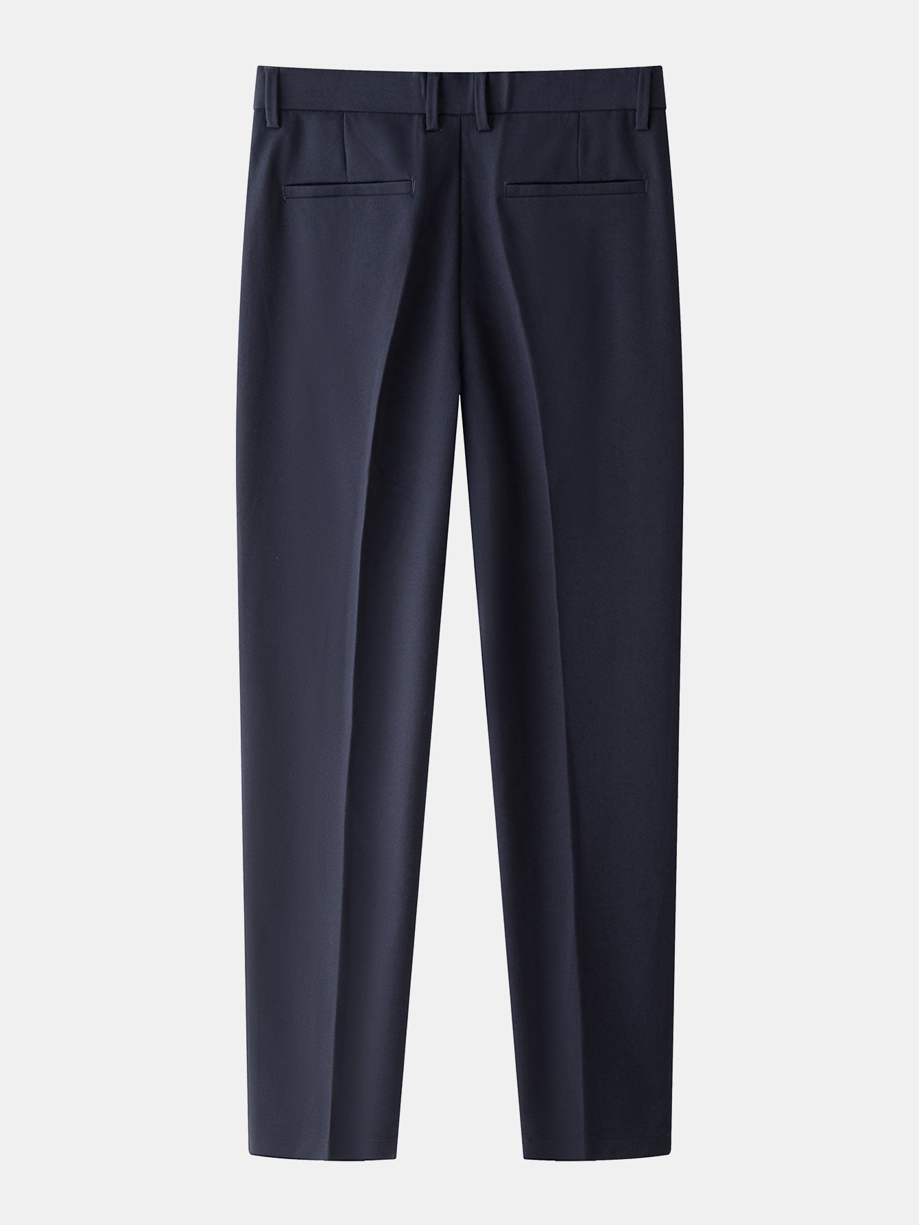 Kontrast Texturiertes Johnny-Kragen Polo & Slim Fit Tapered Hose