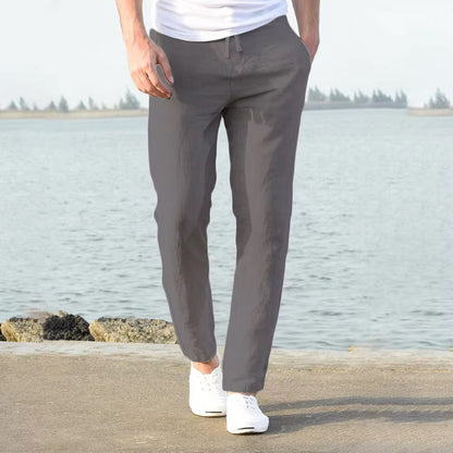 AlpenNord™ | Herren Freizeithose mit elastischem Bund – Bequeme und stilvolle Stoffhose für Alltag und Urlaub