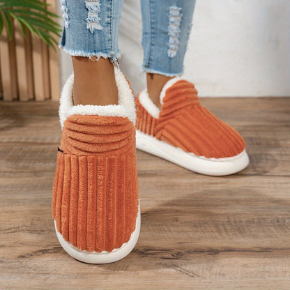 NORDWARM™ | Plüsch-Hausschuhe für Warmen Komfort
