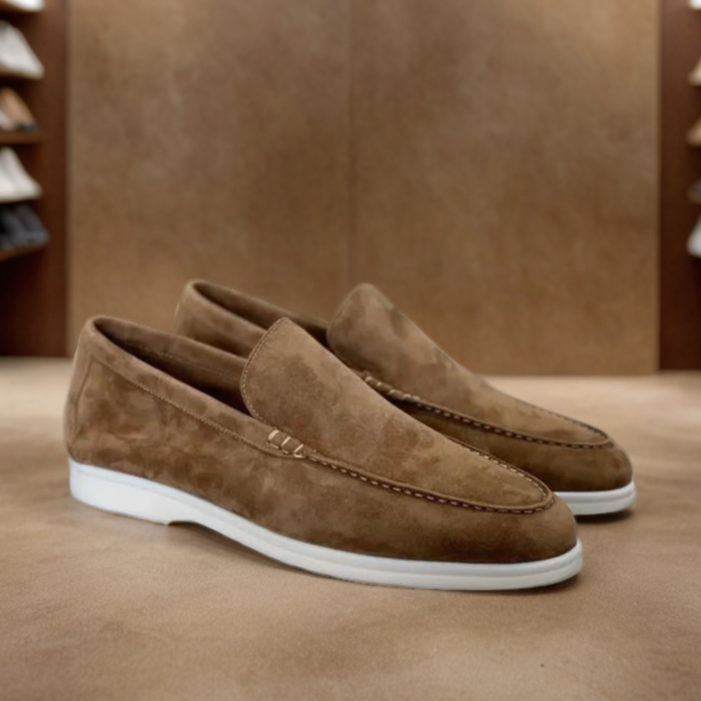 Premium Wildleder Slipper
