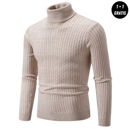 AlpenNord™ | Warmer Strickpullover mit Rollkragen