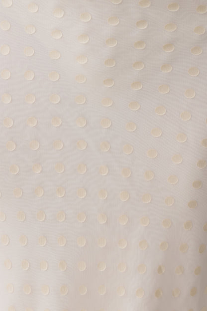 Lilah Devore Midi Kleid - Elfenbein