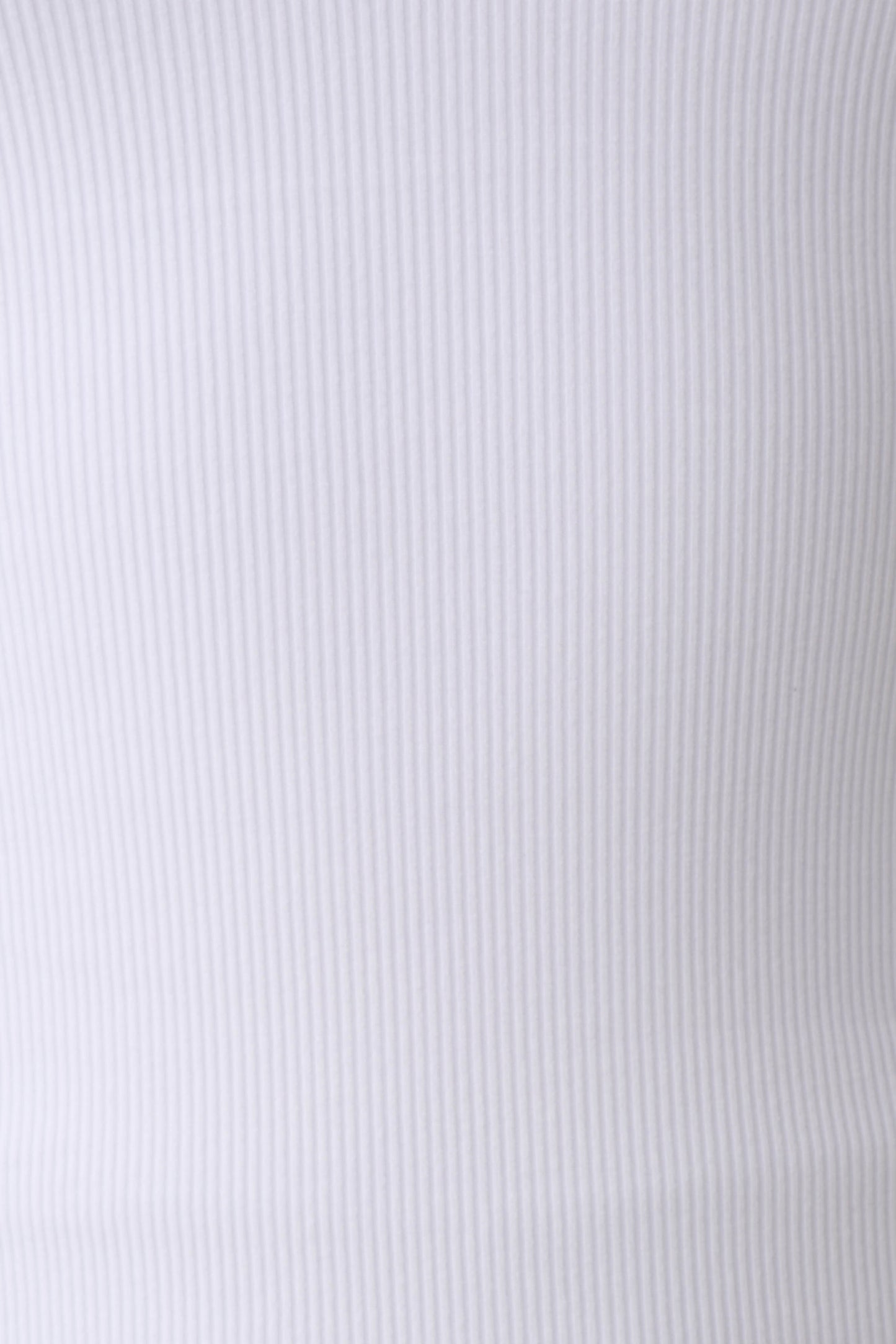 Schauspielerin Ribbed Tank - Weiß