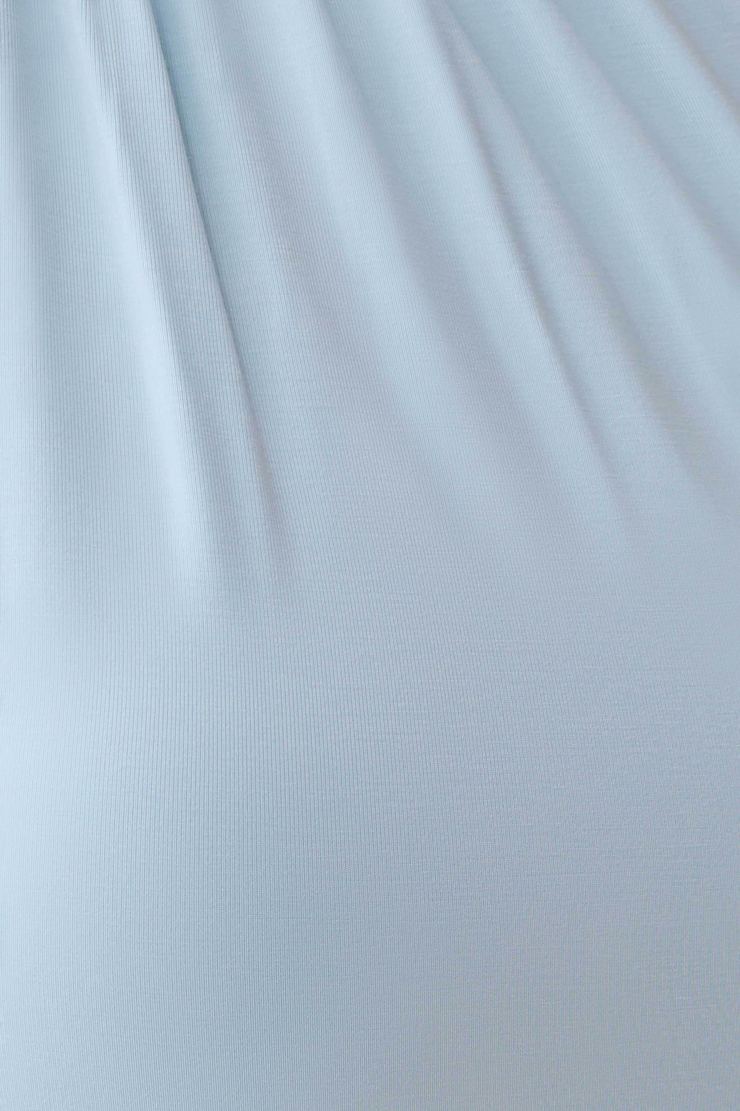 Jemma Ein-Schulter-Bindung Midi-Kleid - Hellblau