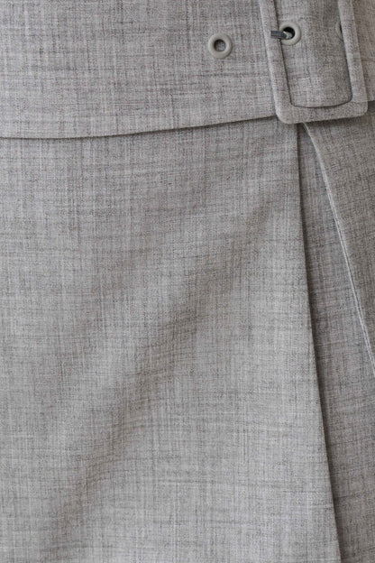 Daisy Wickelrock Gerade Hosen - Charcoal Marle
