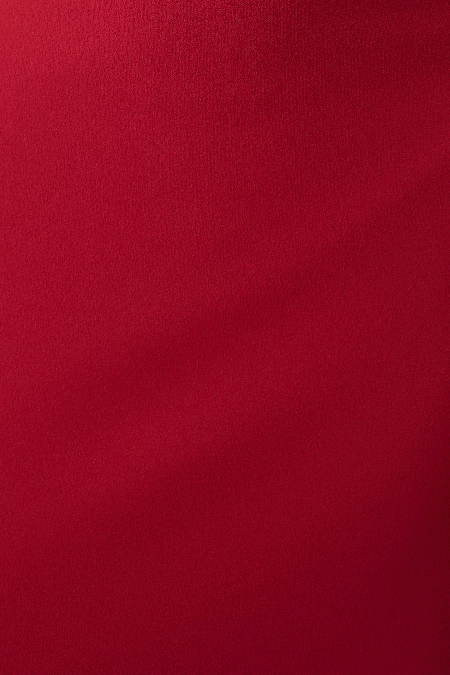 Allyra Scoop Stretch Crepe Midi Kleid - Rot
