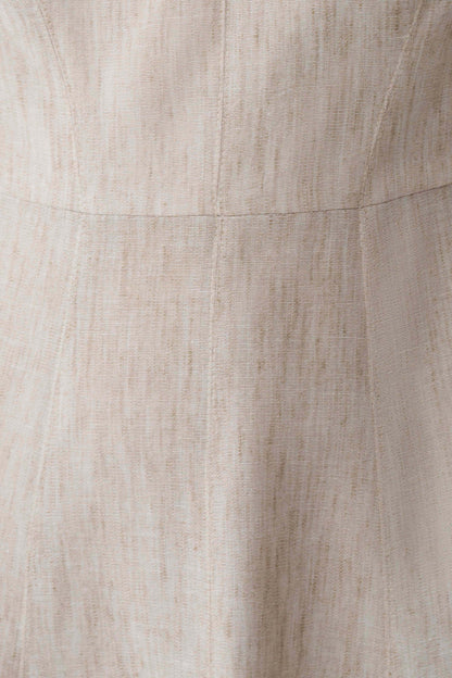 Taylor Midi Kleid - Natur