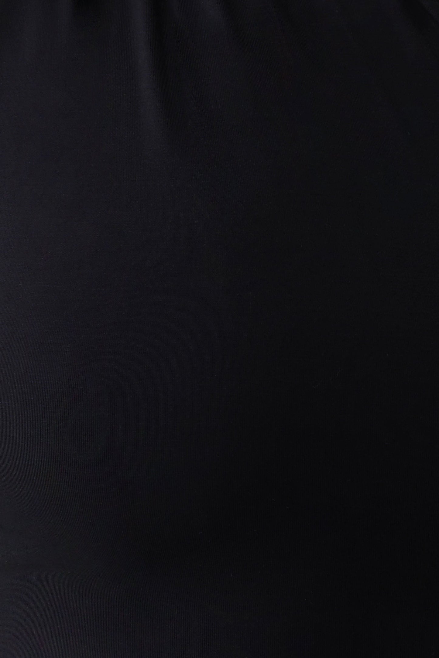 Jemma Ein-Schulter-Bindung Midi Kleid - Schwarz