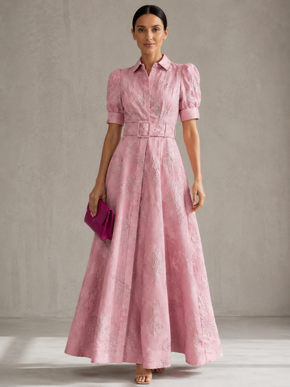 Aria | Kurzes Kleid mit Puffärmeln