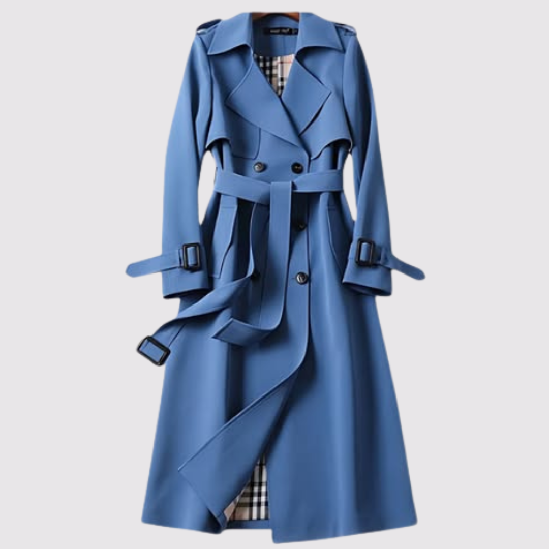 Marena | Eleganter Trenchcoat im zeitlosen Design mit Gürtel