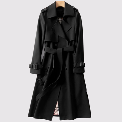 Marena | Eleganter Trenchcoat im zeitlosen Design mit Gürtel