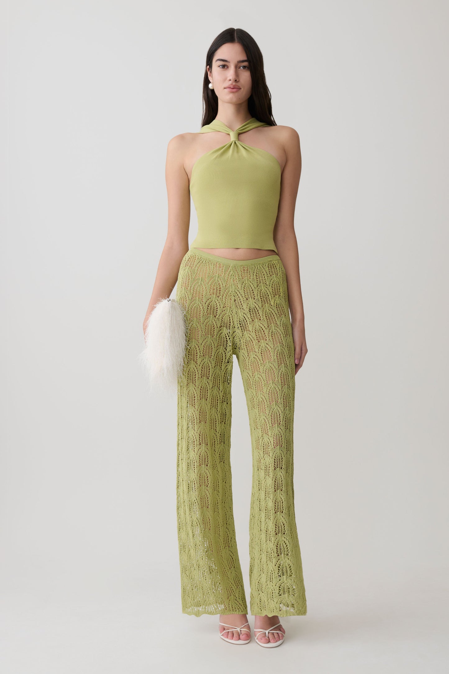 Angelika Twist Front Stricktop - Hellolive
