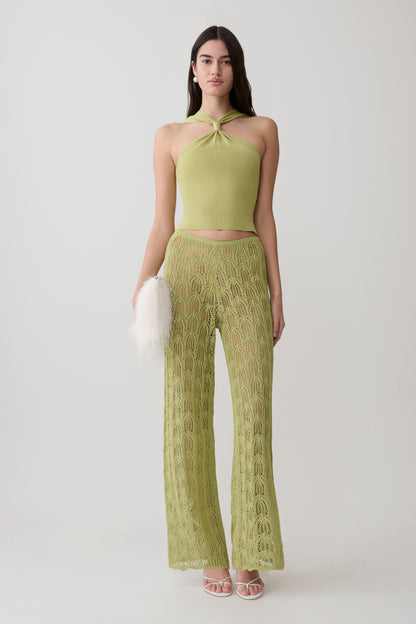 Angelika Twist Front Stricktop - Hellolive