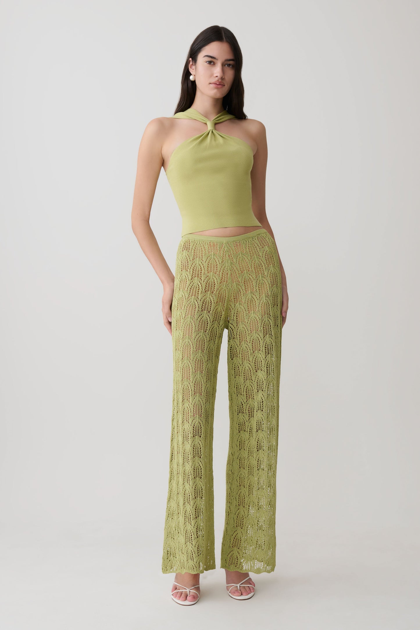 Angelika Twist Front Stricktop - Hellolive