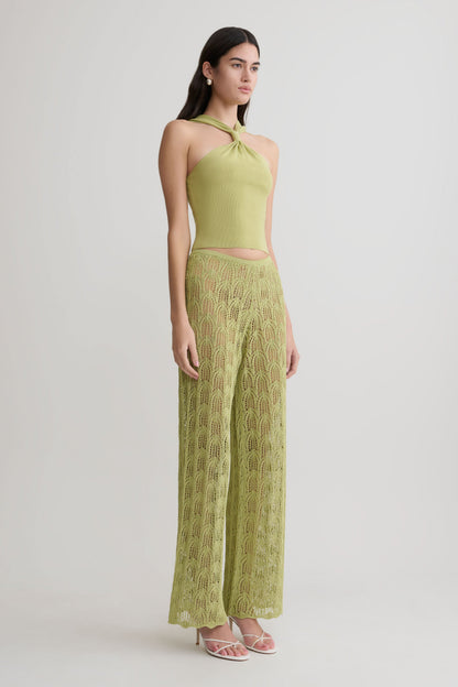 Angelika Twist Front Stricktop - Hellolive