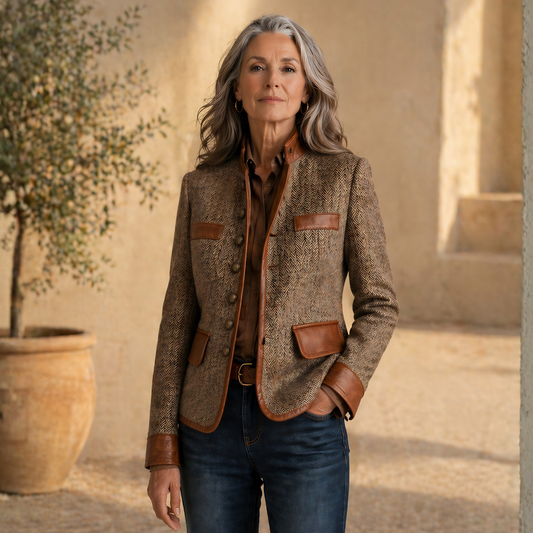 Lorisse - stilvolle strukturierte Jacke