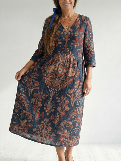 Ulrike | Weiches Midi-Kleid