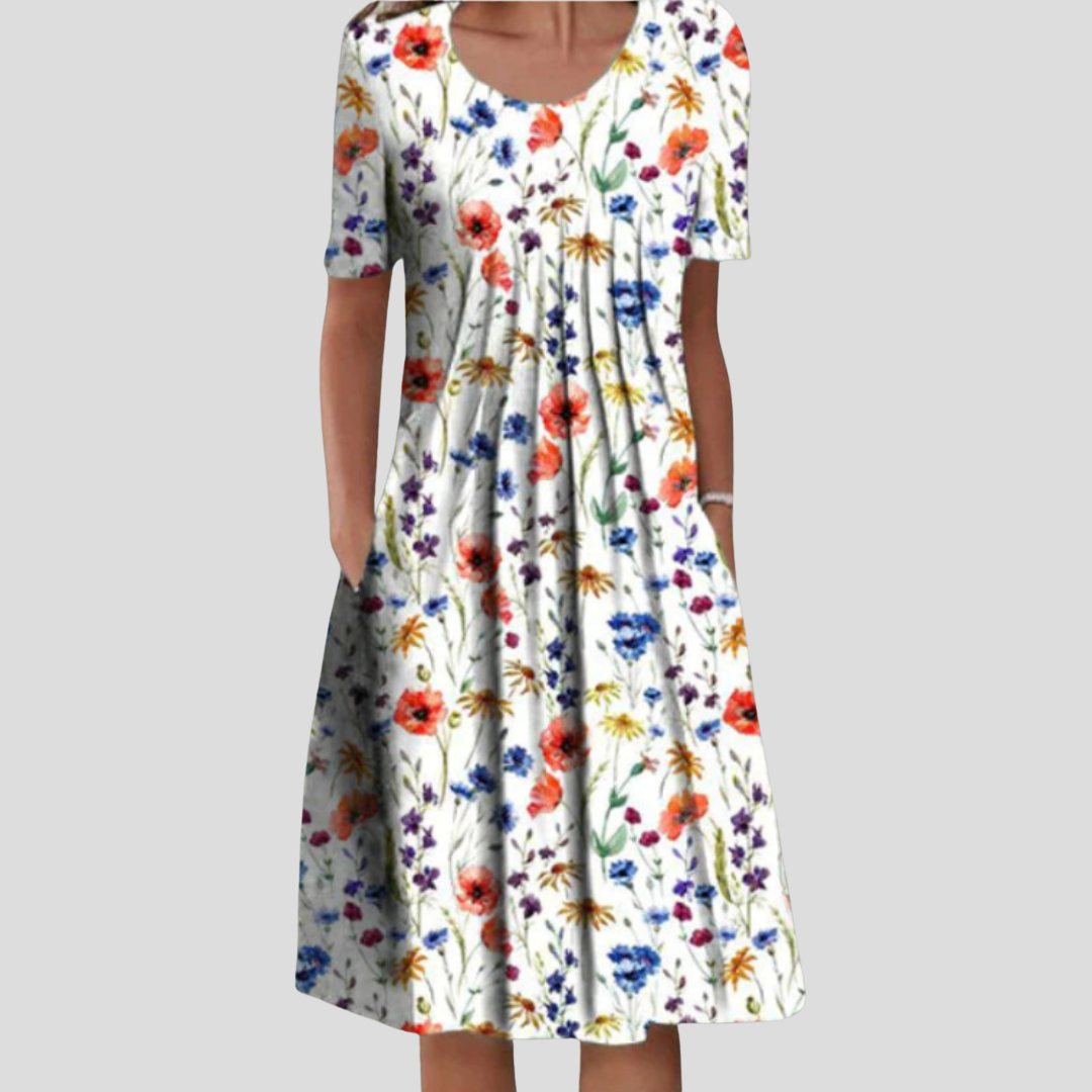 Eira™ – Baumwollkleid mit Bauchbedeckung