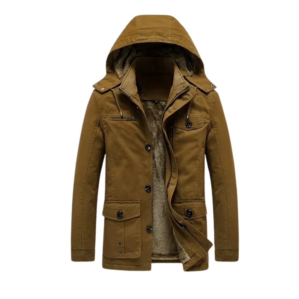 Elegante Premium Gefütterte Winterjacke