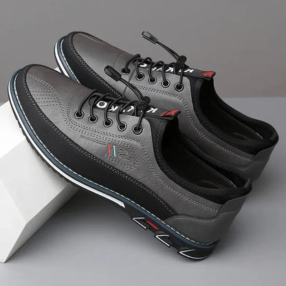Lässige Lederschuhe