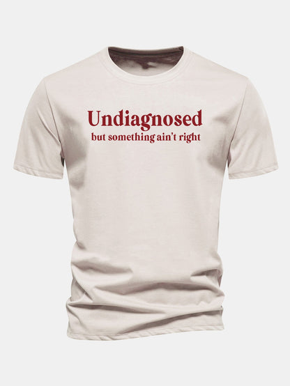 Regulär geschnittenes T-Shirt mit undiagnostiziertem Druck