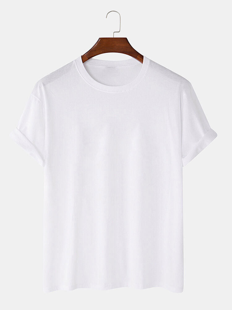 100% Baumwolle Basic T-Shirt