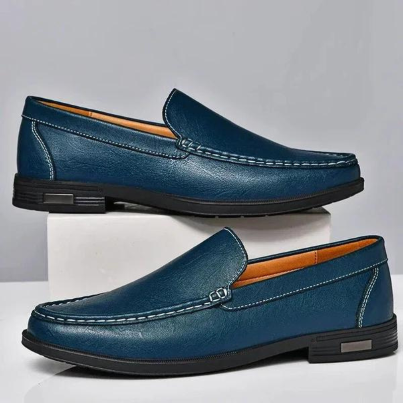 Elegante Leder Slipper