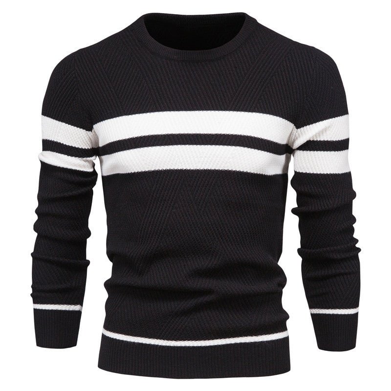 Kaufmann™ | Moderne Herrenpullover mit Streifenmuster