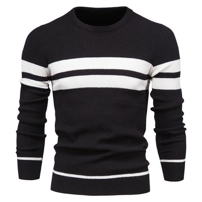Kaufmann™ | Moderne Herrenpullover mit Streifenmuster